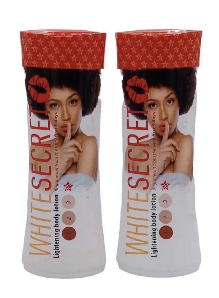 وايت لوشن وايت سيكريت لتبييض الجسم 300 مل قطعتين - Image 2