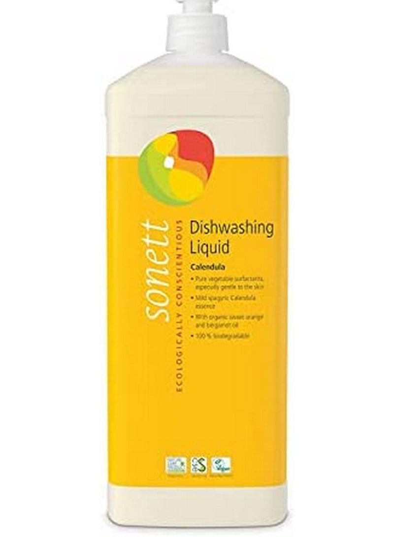 sonett Calendula Dishwashing Liquid 1 Liter - Image 1