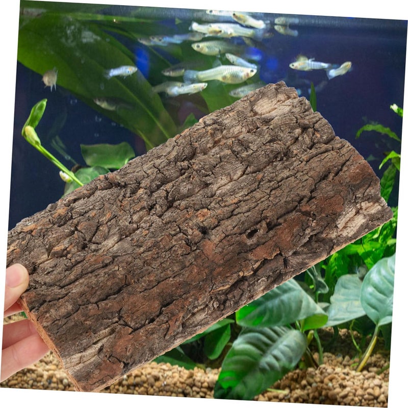 4Pcs Cork Bark Terrarium Background Natural Aquarium Decor For Reptile Tanks - Image 4