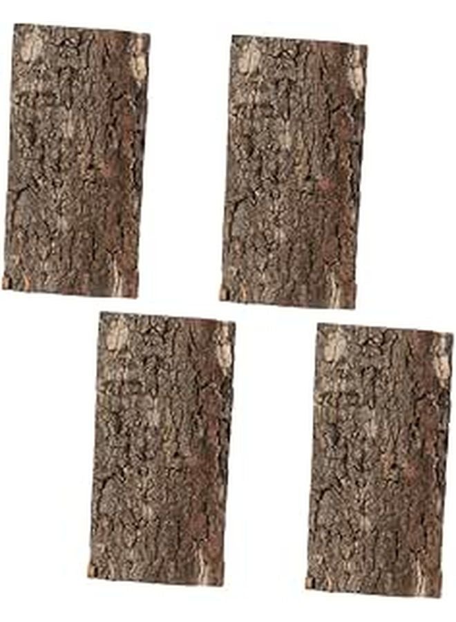 4Pcs Cork Bark Terrarium Background Natural Aquarium Decor For Reptile Tanks - Image 1