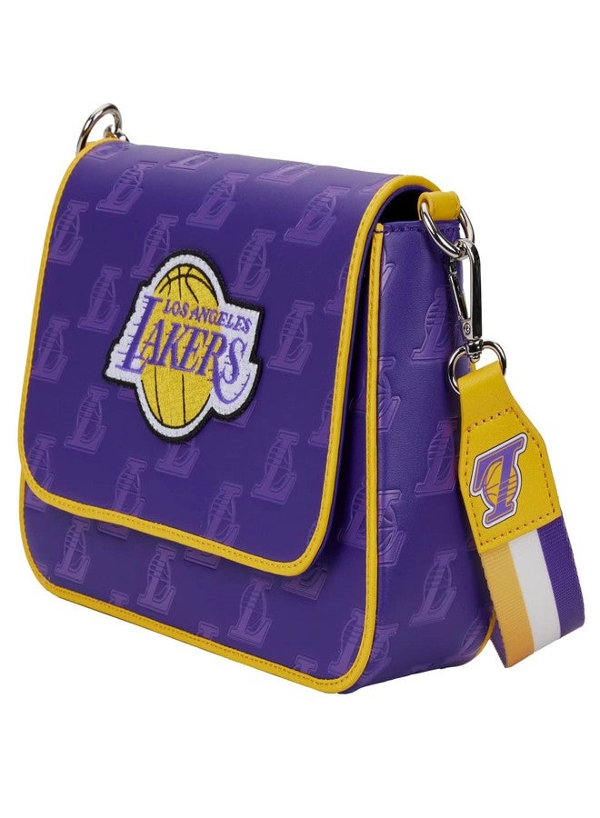 Loungefly NBA: Los Angeles Lakers Crossbody Bag - Image 2