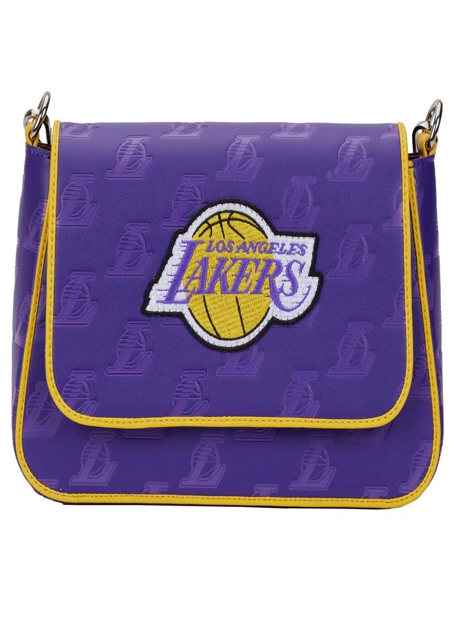 Loungefly NBA: Los Angeles Lakers Crossbody Bag - Image 1