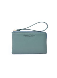 PIERRE LOUES Simple Style Large Capacity Wallet Coin Purse Card Holder 
