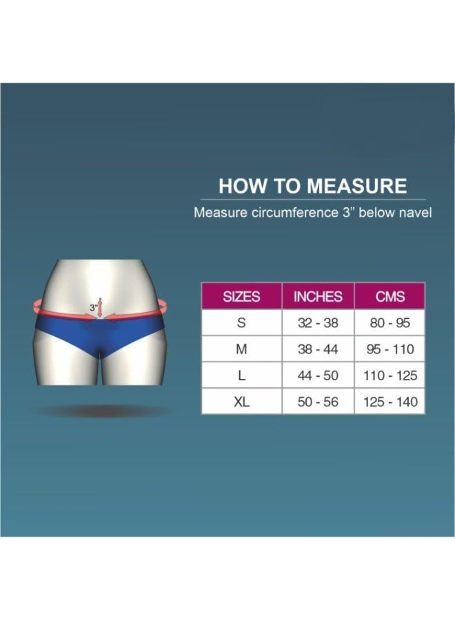 حزام دعم البطن للأمومة - مقاس متوسط - دعم فعال للظهر والبطن - جودة عالية وراحة قصوى - Image 2