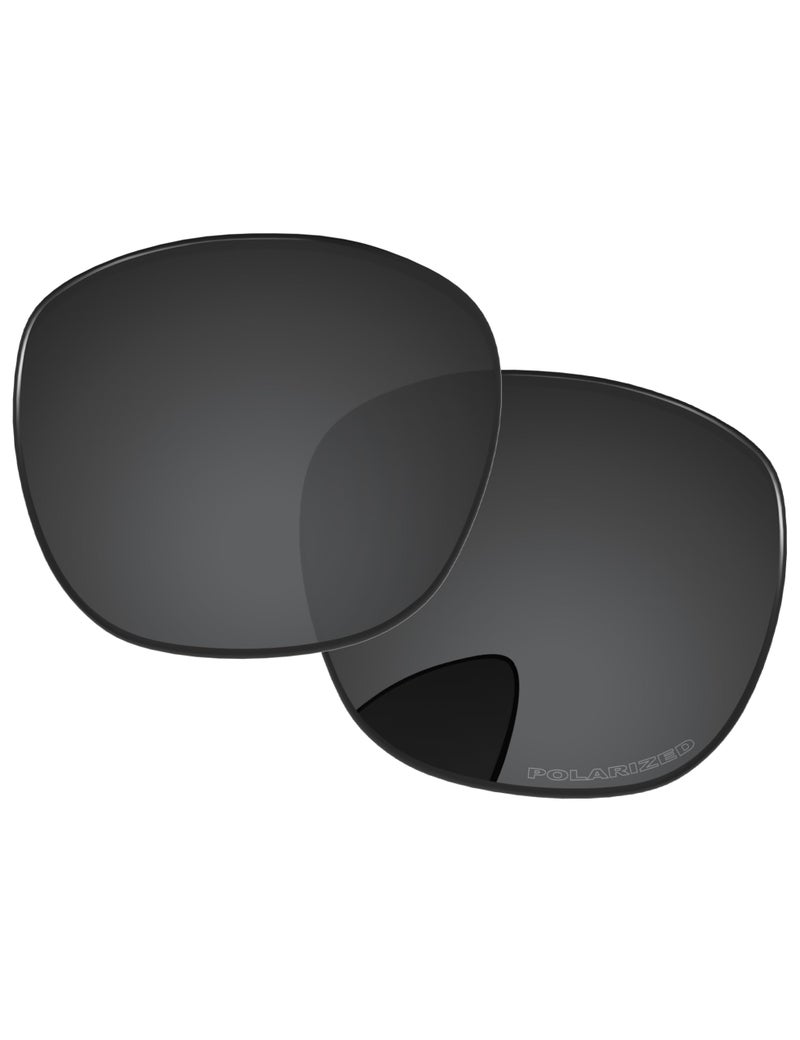 PapaViva Replacement Lenses for Oakley Latch OO9265 53mm Sunglass Solid Black Polarized - Image 2