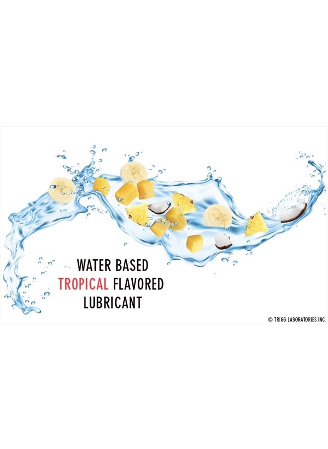 Wet - Tropical Explosion Flavored Tasty Lube 3 Fl Oz, Premium Personal Lubricant, For Men, Women and Couples, Ideal for Foreplay - Image 1