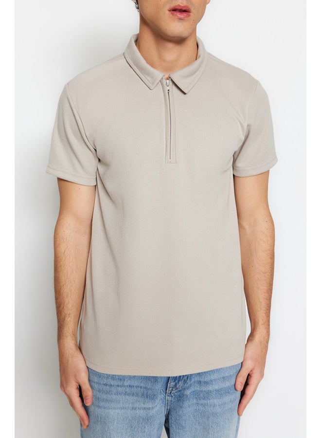 trendyol Man Polo T-Shirts Stone - Image 4