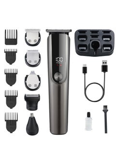 spa luxetique Premium Trimmer for Men, 5-In-1 Shaving Machine with Nose Hair Trimmer, 90 Mins Runtime, Type-C Charging, Mens Cordless Style Kit  - Image 1