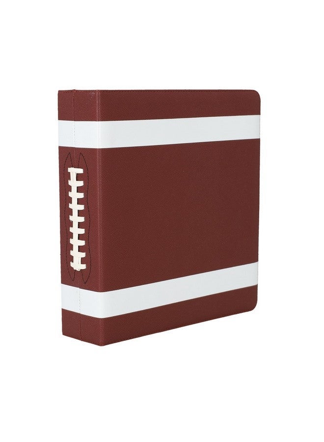 BCW 3-inch Sports Collectors Album - Football | Storage for Over 800 Cards | Ideal for Organizing Baseball, Football, Basketball Trading Cards | Aesthetic Display for Sports Memorabilia Enthusiasts - Image 1