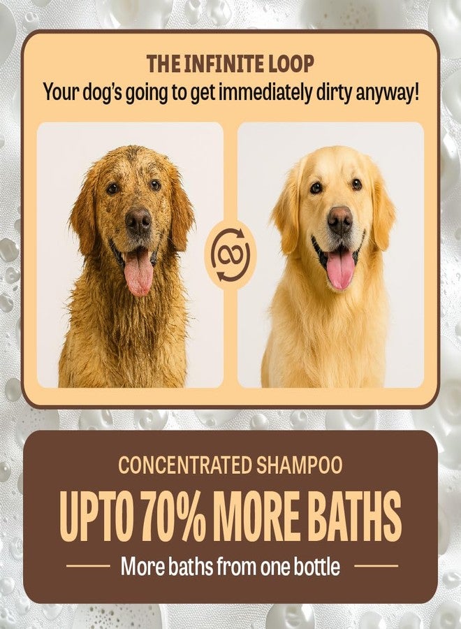 Petcrux Oatmeal Dog Shampoo 200ml - Sulphate & Paraben Free - Oatmeal with Goodness of Coconut & Lime - for Golden Retrievers, Labradors, Shih Tzu, German Shepherds - Image 5