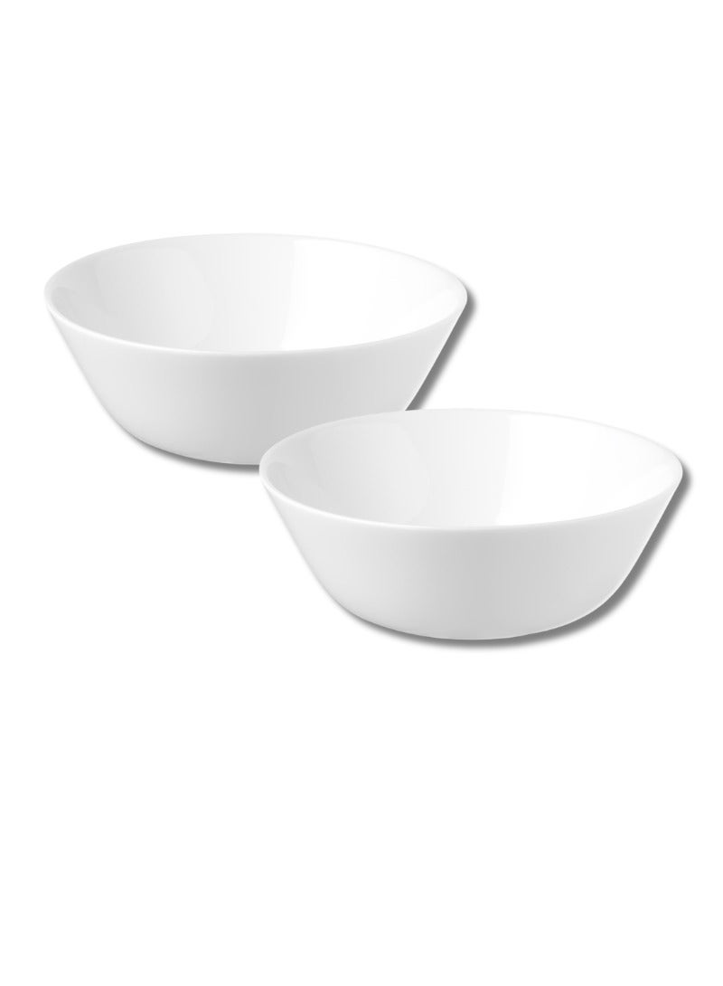 OFTAST Serving Bowl, Set of 2, White, 23 cm - Image 1