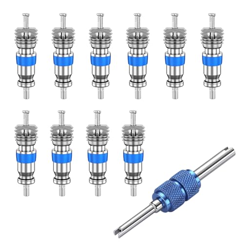 UwinVwin Valve Core for R410A R32 R22 Refrigerant High Pressure with PTFE Seal HVAC Replacement Part for Air Conditioning and Refrigeration Systems Pack of 50 - Image 1