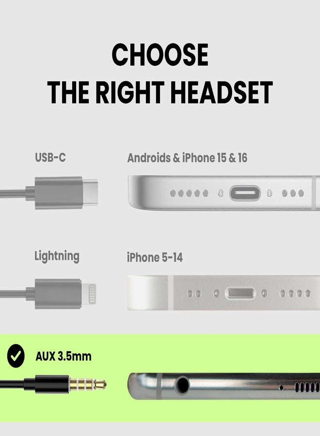 Avantree Resolve - 3.5mm AUX Wired Open-Ear Earbuds w/Mic & Over-Ear Hook - Image 4