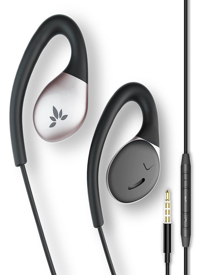 Avantree Resolve - 3.5mm AUX Wired Open-Ear Earbuds w/Mic & Over-Ear Hook - Image 1