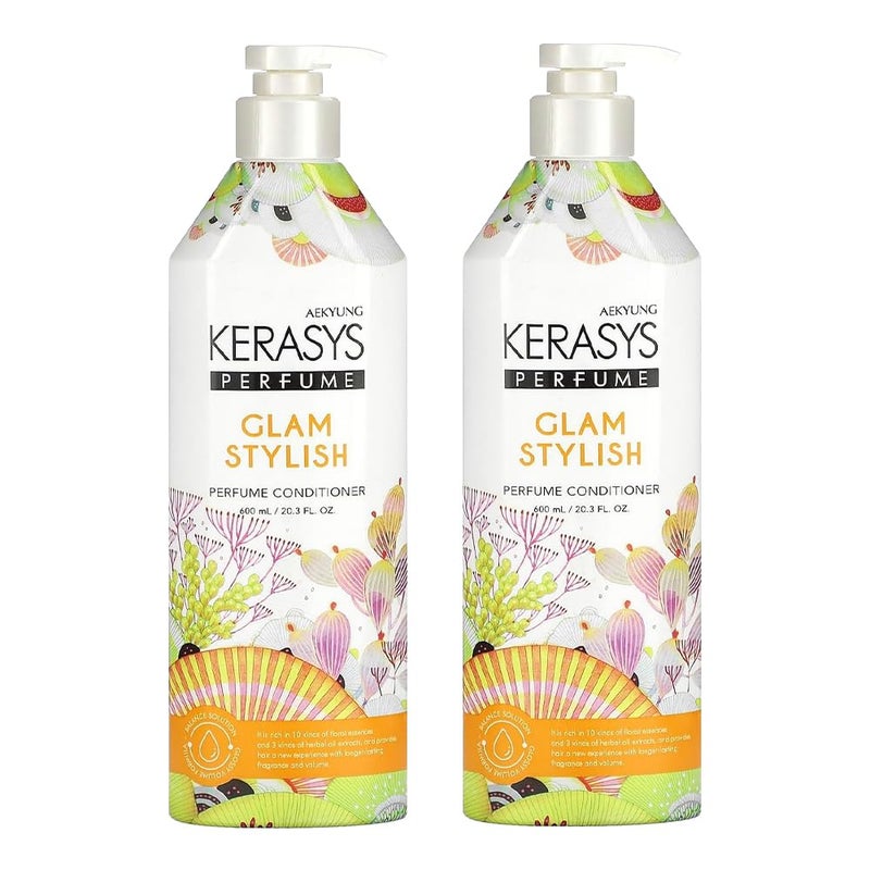 Kerasys Kerasys Perfume Glam Stylish 203 fl oz  600 ml Conditioner 2Pack 