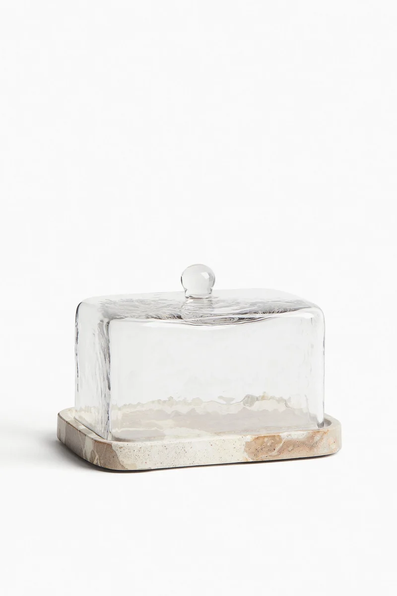 H&M Marble butter dish