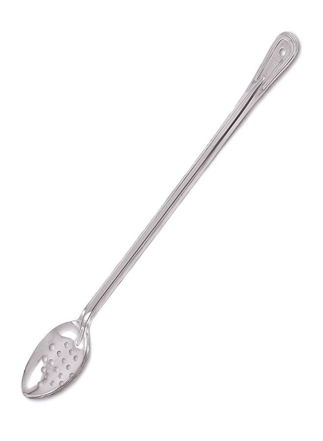 Browne Foodservice Browne 21" Extra-Long Handled Perforated Serving Spoon - Image 1