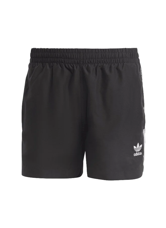 اديداس Adidas Ori 3S Vsl Sh Black Swimming Swim Shorts For Men Xs