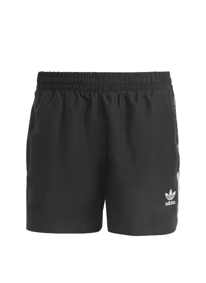 اديداس Adidas Ori 3S Vsl Sh Black Swimming Swim Shorts For Men Xs