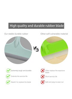 KASTWAVE 3 Pack of Squeegee for Shower, Hand Held Rubber Glass Shower Squeegee, with Hanging Hole Squeegee for Shower, Glass Door, Car Windows, Multifunctional Squeegee Tool  - Image 5