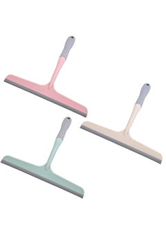 KASTWAVE 3 Pack of Squeegee for Shower, Hand Held Rubber Glass Shower Squeegee, with Hanging Hole Squeegee for Shower, Glass Door, Car Windows, Multifunctional Squeegee Tool  - Image 1