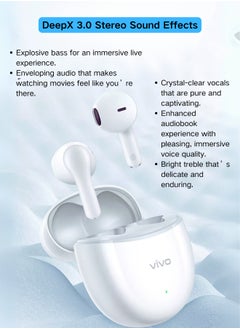 vivo vivo TWS Air2 Earbuds  True Wireless Bluetooth 5.3, High-Fidelity Sound, Gaming Mode, Comfort Fit, IP54 Water-Resistant, Long Battery Life  - Image 5