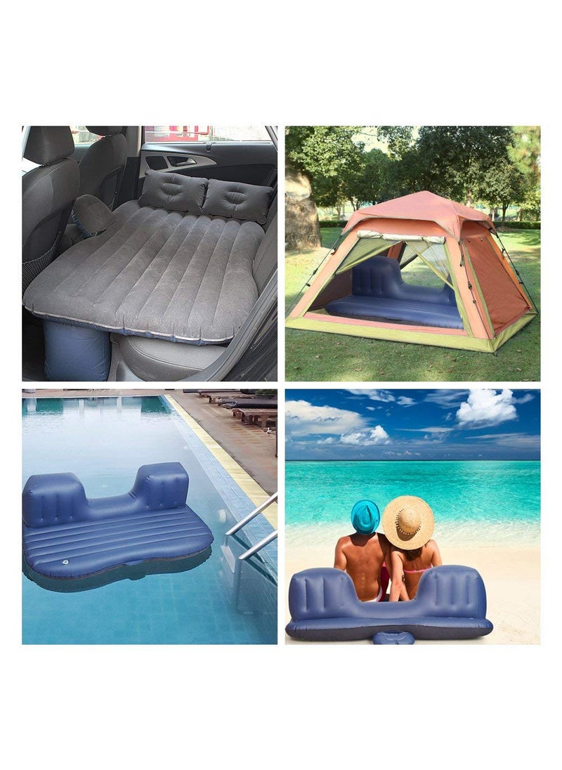 KIDLOOP KIDLOOP Car Bed Camping Mattress for Car Sleeping Bed Travel Inflatable Mattress Air Bed for Car Universal SUV Extended with Two Air Pillows  - Image 4