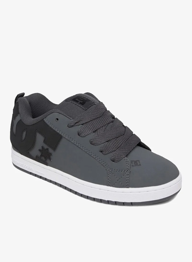 دي سي شوز Court Graffik Leather Shoes - Men