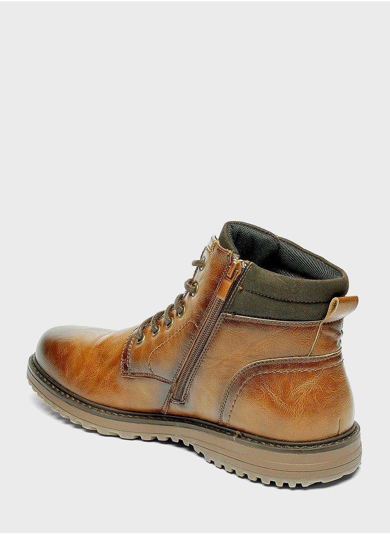 LBL by Shoexpress - Formal Lace Up Boot - Image 1