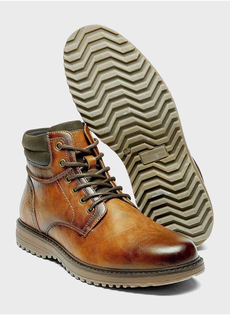 LBL by Shoexpress - Formal Lace Up Boot - Image 1