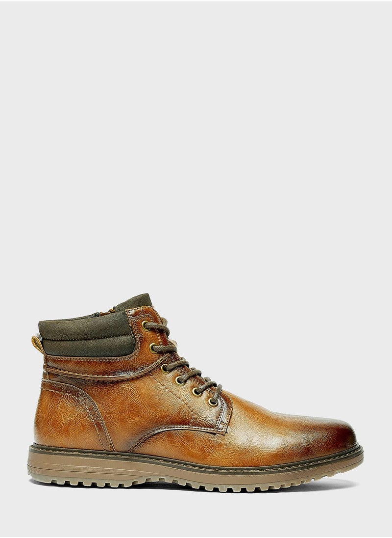 LBL by Shoexpress - Formal Lace Up Boot - Image 1