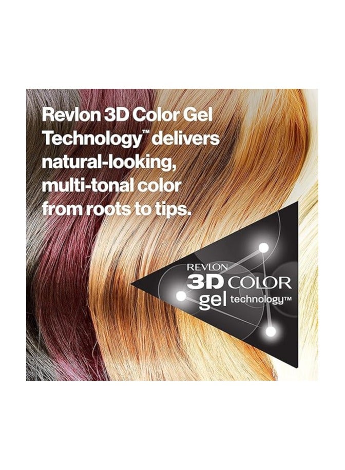 ريفلون صبغة شعر كلر سيلك - بني كستنائي ذهبي متوسط  46 - Image 3