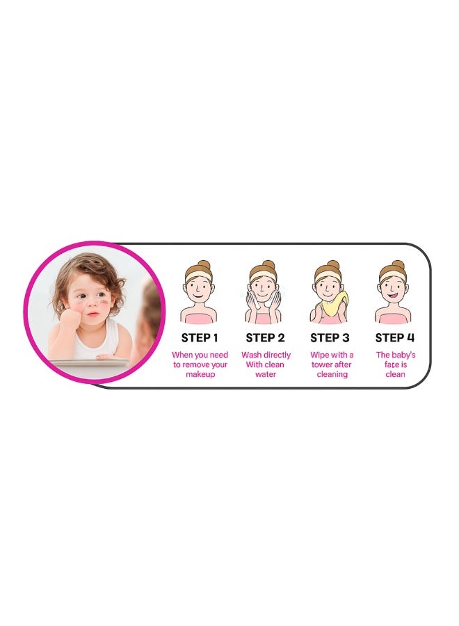 REZZOSS Princess Makeup Set for Girls 5+ Easily Washable Kids Makeup Kit with Safe Non-Toxic Cosmetics, Pretend Play Beauty Set for Little Girls, Washable Makeup Remover, Nail Polish, Lip Gloss, Eyeshadow & Accessories – Perfect Gift Box for Princess Look - Image 5