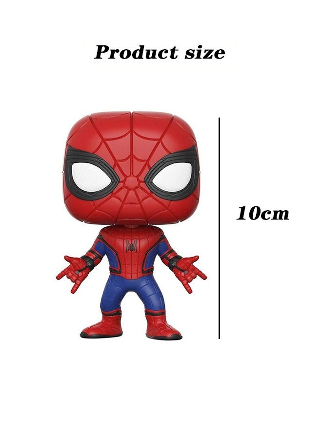 مارفل سبايدر-سبايدر-مان البدلة المتكاملة المجمعة فينيل FigureToys للأطفال والكبار، مثالية لمشجعي الأفلام، نموذج الشكل للجامعين - Image 4