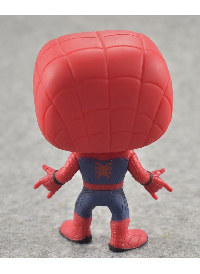 مارفل سبايدر-سبايدر-مان البدلة المتكاملة المجمعة فينيل FigureToys للأطفال والكبار، مثالية لمشجعي الأفلام، نموذج الشكل للجامعين - Image 2