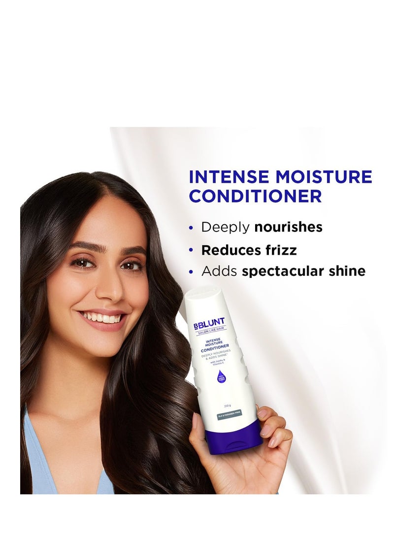 BBLUNT Intense Moisture Shampoo 300ML Conditioner 250G