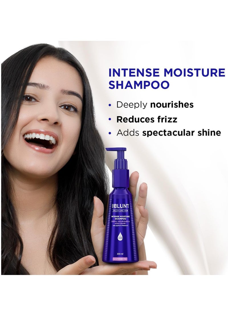 BBLUNT Intense Moisture Shampoo 300ML Conditioner 250G