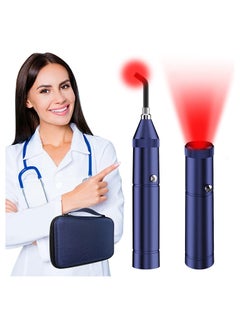 SYOSI Tashi Red Light Therapy Device, Cold Sore Canker Sore Treatment Device, Infrared Light Therapy, for Lips Mouth Nose Ear Knee Joint Muscle Nerve Pain Relief with Removable Tip, Pain Relief Device  - Image 1