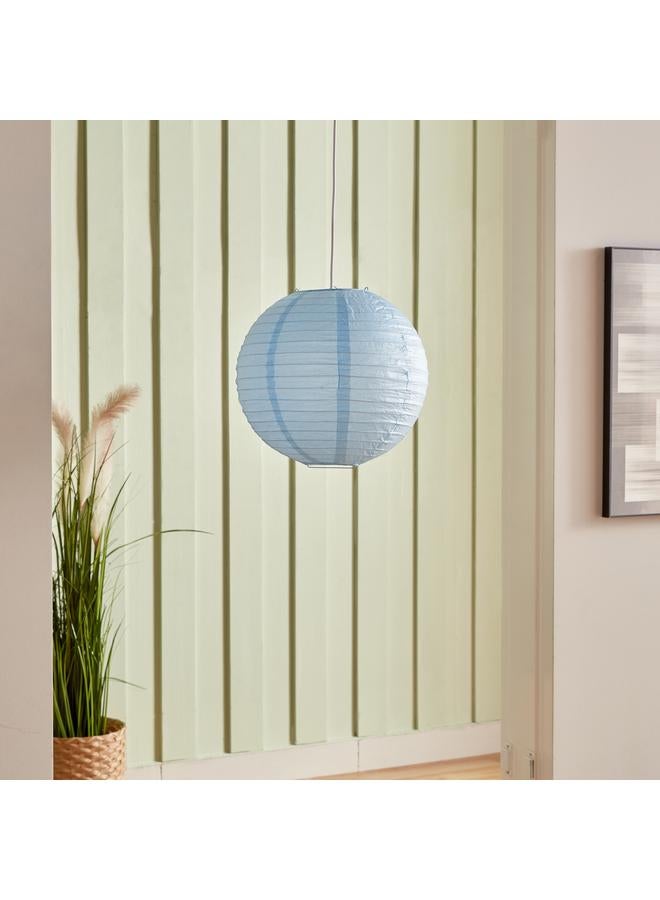 Phoenix Paper Solid Lampshade With Cord White 35 Cm - Image 1