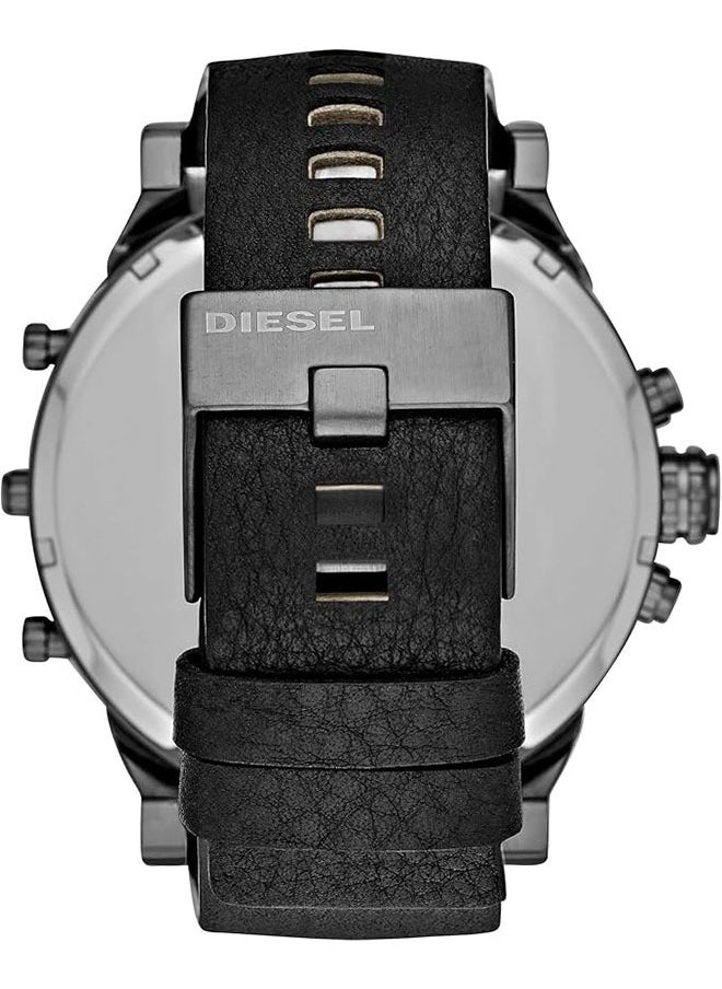 DIESEL Diesel men's imported waterproof leather wristwatch 2.0-DZ7348  - Image 5