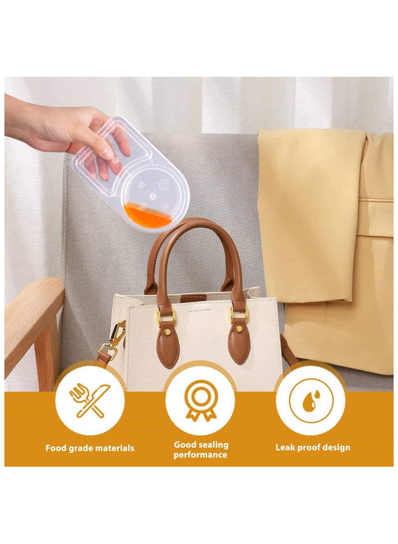 Anmi 50pcs Food Storage Containers with Lids, 5oz Snack Containers with 50pcs Spoons - Image 3