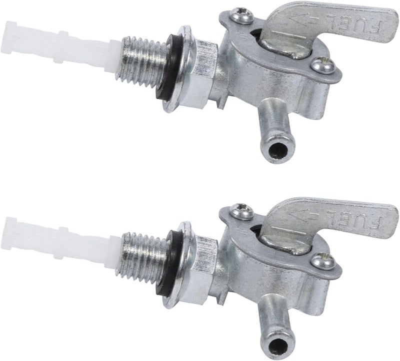 2pcs Gas Petrol Fuel Tank Switch Valve for ATV Quad Pocket Pit Dirt Bike Go Kart, Easy to Use - Image 1