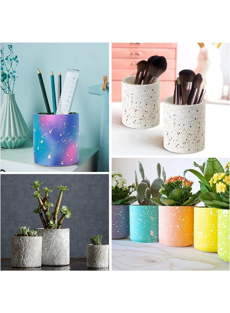 Candle Jar Molds, Silicone Concrete Molds, For Candle Holder With Lids, Resin Silicone Molds, Not Easier to Deform, Drop Proof, Warm Home Decor, for Candle Making Supplies - Image 4