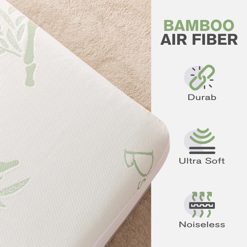 Flippeddream Bamboo Mattress Protector Full Size (54"" x 75"") : 100% Waterproof  Cooling Experience Unrivaled Comfort Perfect for Every Family - Image 4