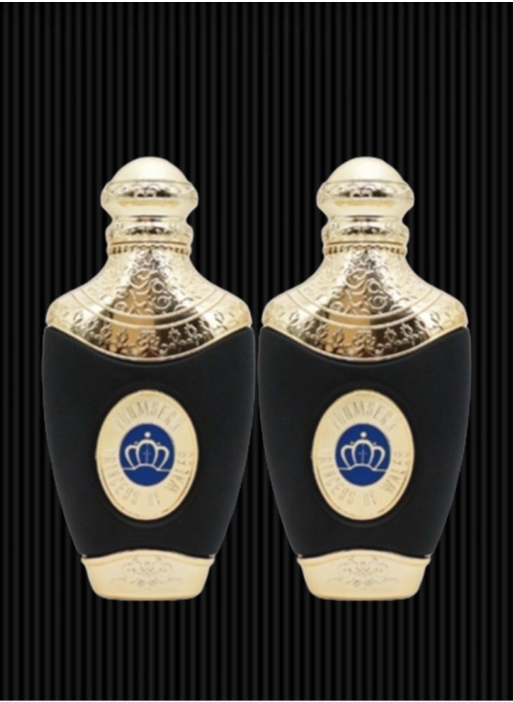 YOUMSERA 2 Pieces Youmsera Black Perfume 100ml EDP  - Image 1
