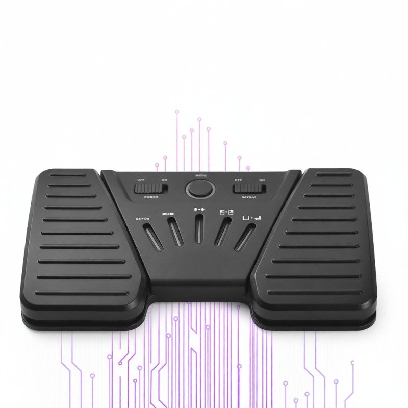 BT Page Turner Pedal, Black: Hands-Free Page Turning - BT Connectivity Page Turner for Performances, Practice, PPT Presentations - Image 3