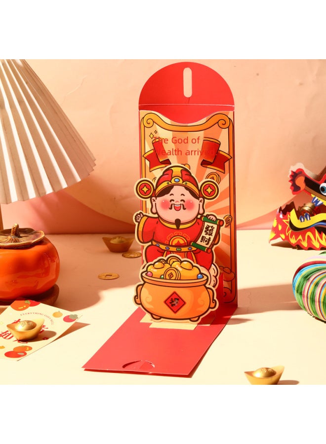 Smooth Three-dimensional Modeling Year Of The Snake Cartoon Red Envelope Bag Thousand Yuan Profit Is Sealed 2025 New Personality Creative Ritual Feeling - Image 3