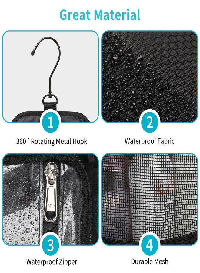 Ethereal Shower Caddy Portable, Mesh Shower Caddy Bag for College Dorm Room Essentials, Hanging Shower Bag for Gym, Camping, Beach - Image 5
