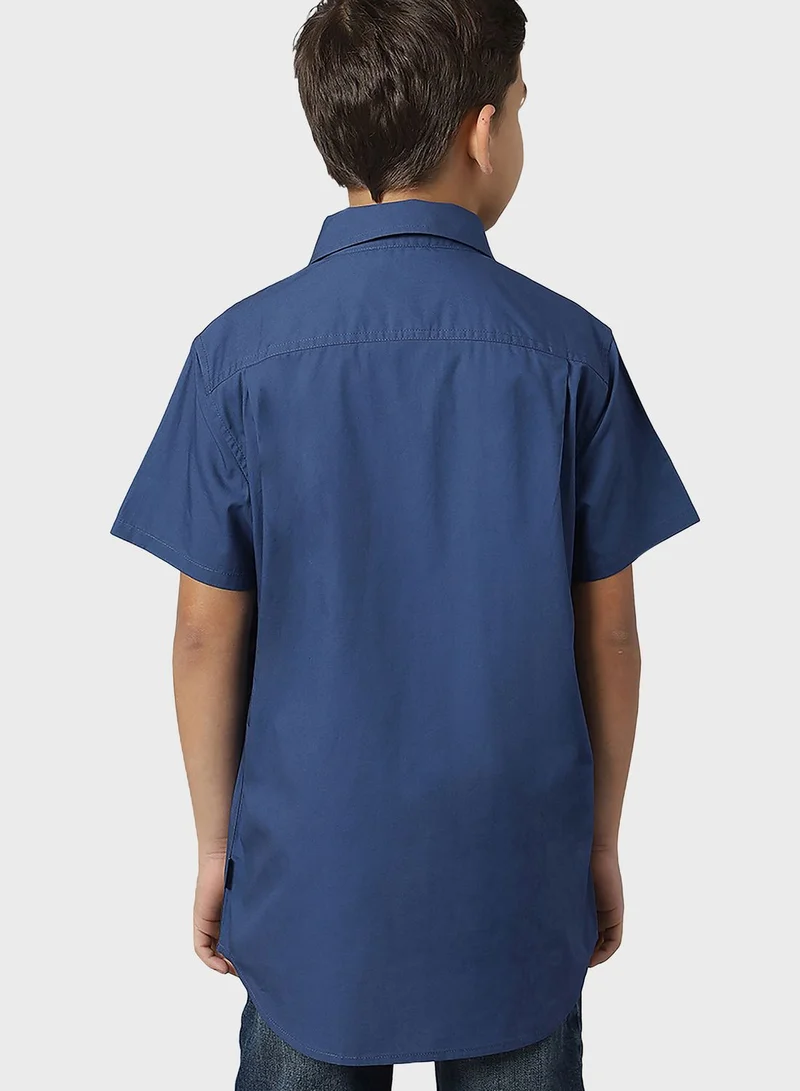 بيفرلي هيلز بولو كلوب Youth Logo Print Shirt