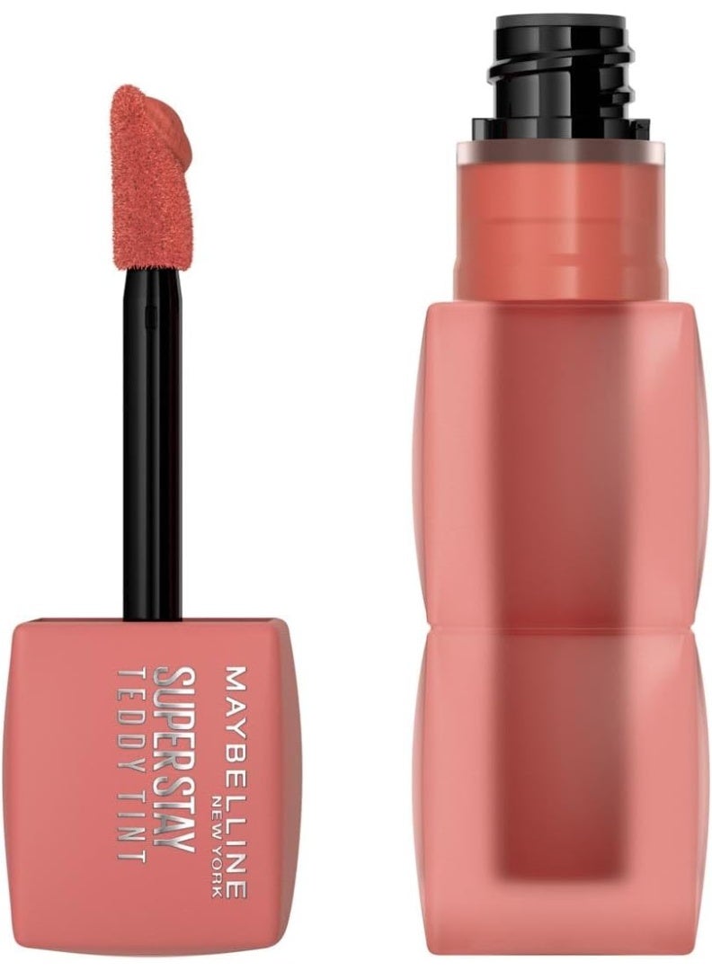 ميبلين نيويورك مايبيلين نيويورك سوبر ستاي تيدي تينت، ناعم الملمس ومقاوم للانتقال، 15 سكيني ديب - Image 1